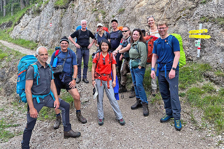Wandergruppe
