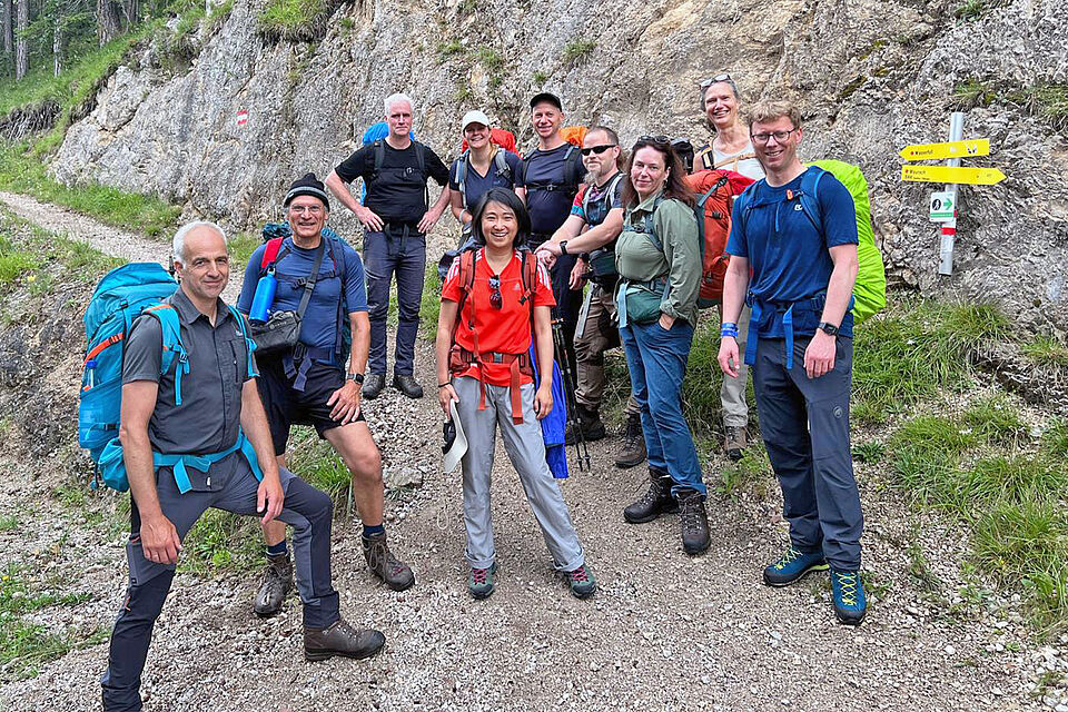 Wandergruppe