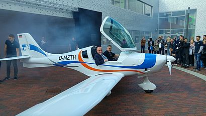 Rollout Forschungsflugzeug Rollout Forschungsflugzeug