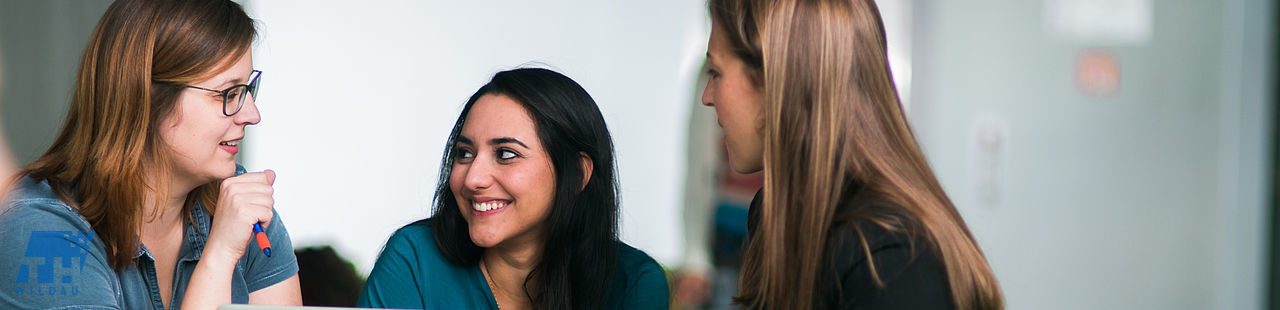 Eine Studiengruppe bei der Arbeit