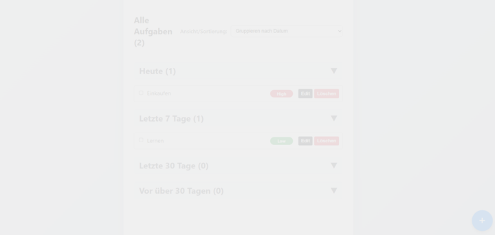 Projekt TaskMate aus WSF