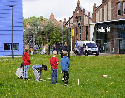 Kinderuni Summer Edition 2025 - Kids beim Sport auf dem Campus der TH Wildau