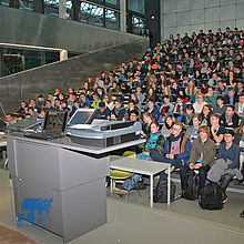 Mehr als 250 Schülerinnen und Schüler beim 4. Fachtag Informatik am 27. Januar 2015 an der Technischen Hochschule Wildau