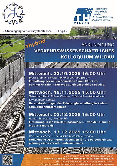 Verkehrswissenschaftliches Kolloquium WS2025-26