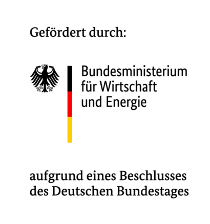 Förderlogo Bundesministerium für Wirtschaft und Energie