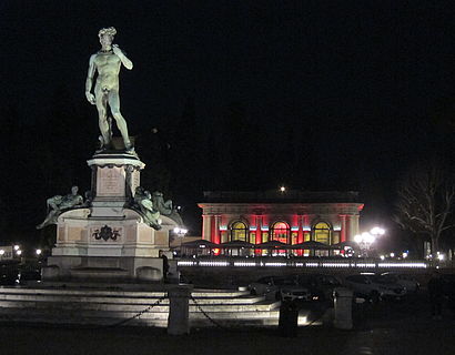 David auf dem Piazzale Michelangelo