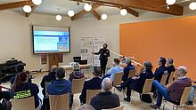 Am 6. März 2023 lud die Hochschulpräsenzstelle Westlausitz | Finsterwalde zum Thema „Waldbrandbekämpfung mit Drohnen“ ein – vorgestellt wurde das Projekt ALARM der TH Wildau. 