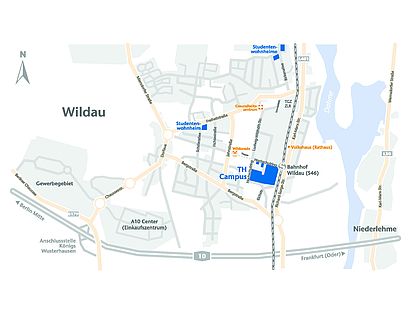 Lageplan TH Wildau