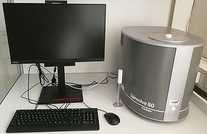 Foto des NMR Spinsolve 80