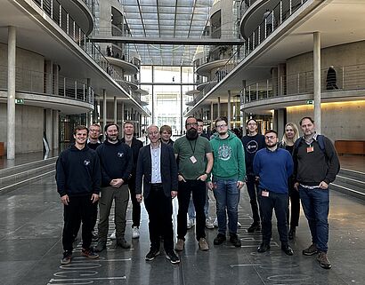 Exkursion zum Verkehrsausschuss des deutschen Bundestags