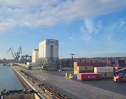 Exkursion zum Hafen Königs Wusterhausen