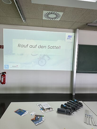 Rauf auf den Sattel Vortrag Vortrag zum Thema Motivation Fahrrad fahren