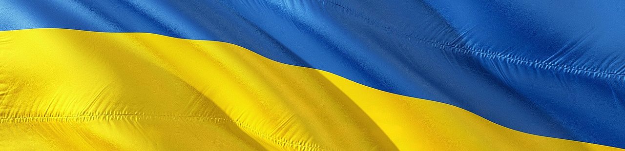 Ukrainische Flagge 