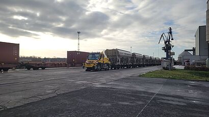 Exkursion zum Hafen Königs Wusterhausen