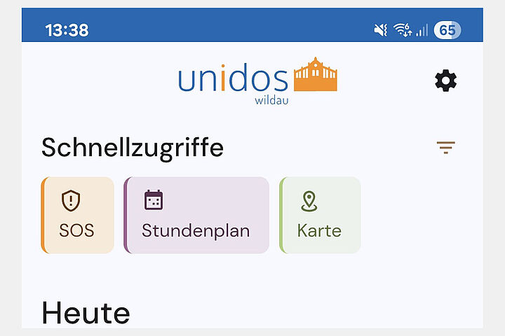 Die SOS-Funktion findet sich ab 1. Mai unter den Schnellzugriffen.
