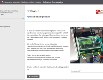  Ob nun Textanweisungen, Grafiken oder verpflichtende Angaben. Je nach Anwendungsfall können die gewünschten Informationen den Anwendern bereitgestellt werden. 