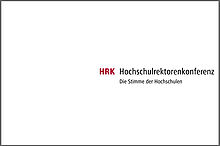 HRK Logo der Hochschulrektorenkonferenz