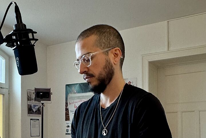 Leiter Career des Service der TH Wildau im Studio bei radioSKW