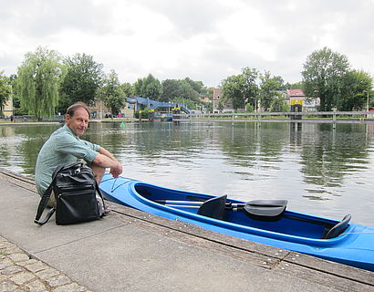 Verankern der Boote