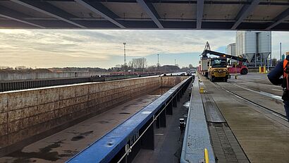 Exkursion zum Hafen Königs Wusterhausen