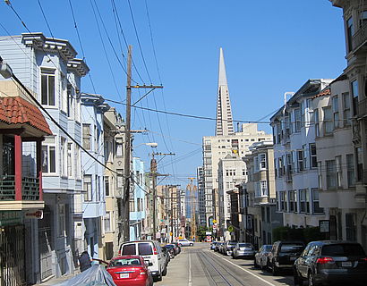 San Francisco Cable car Schienen