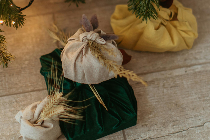 Weihnachtsgeschenke aus Stoff 