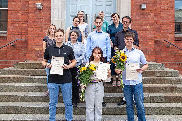 Foto der VAB Studierendenpreis Preisträger