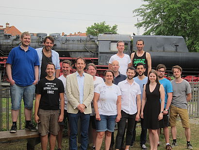 Gruppenbild der AG Biosystemtechnik