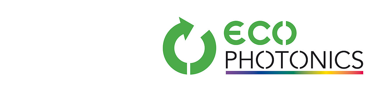 Buehnengrafik mit ECO Photonics Logo