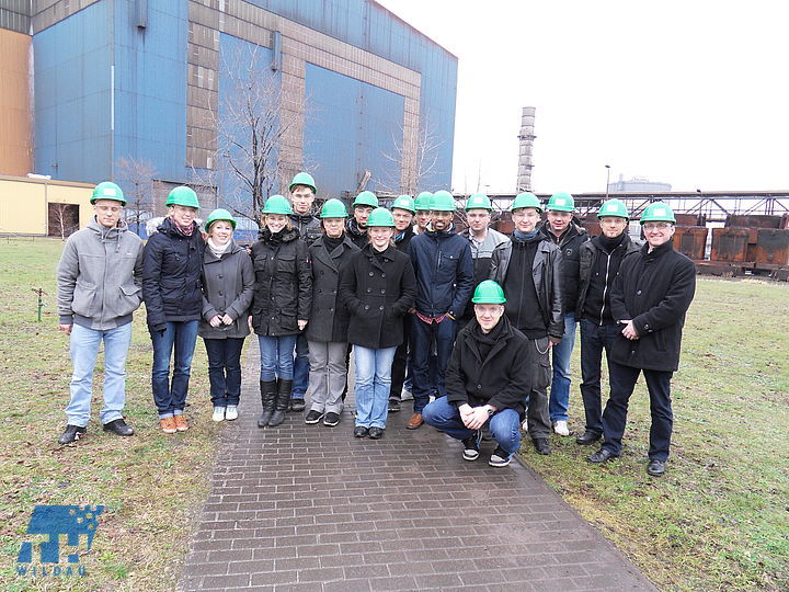 Exkursion zu ArcelorMittal in Eisenhüttenstadt 2011