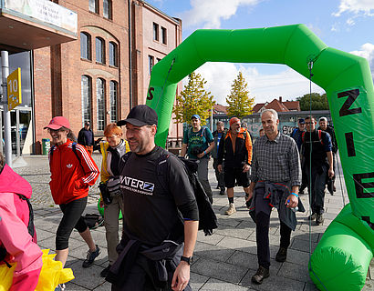 Kleeblattwanderung Zieldurchlauf