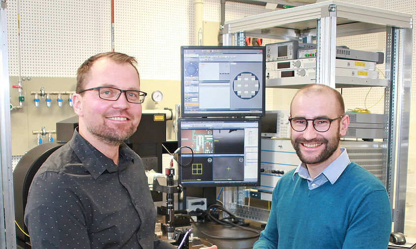 Leibniz Grundungspreis Prof. Andreas Mai und Dr. Patrick Steglich