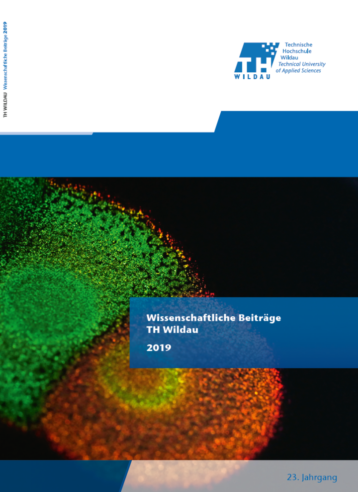Titel Wissenschaftliche Beiträge 2019 Titelbild der WB 2018