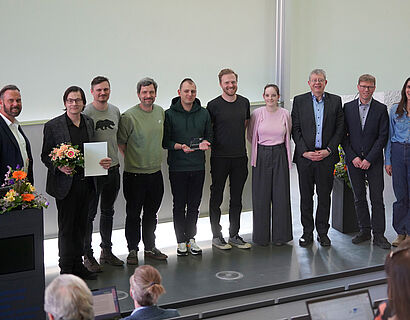 Gewinnerteam - Arbeitsgruppe „Faserverbund-Materialtechnologien“