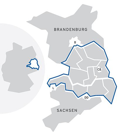 Projektregion Projektregion Startup Revier EAST