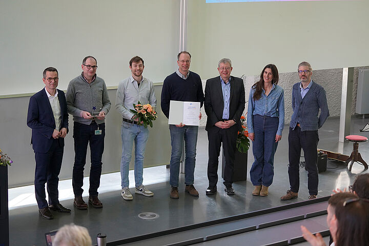 Preisverleihung des Forschungs- und Transferpreises