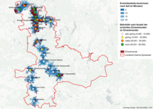 Ergebnis der Erreichbarkeitsanalyse