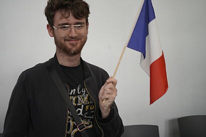 Internationaler STudierender aus Frankreich