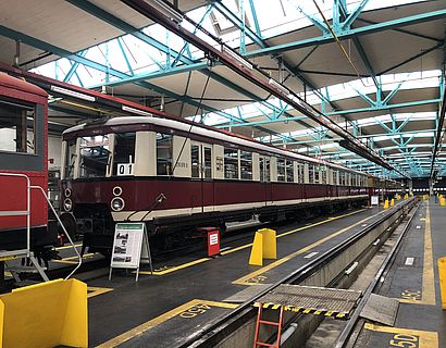 SBahnwerk Erkner, weitere Hallenansicht 