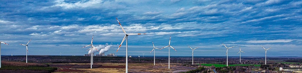 Windenergieanlagen in der Lausitz