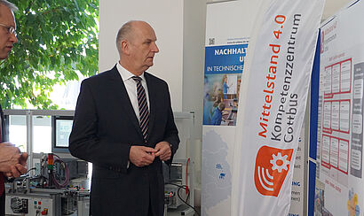 Besuch MP Woidke WITSI