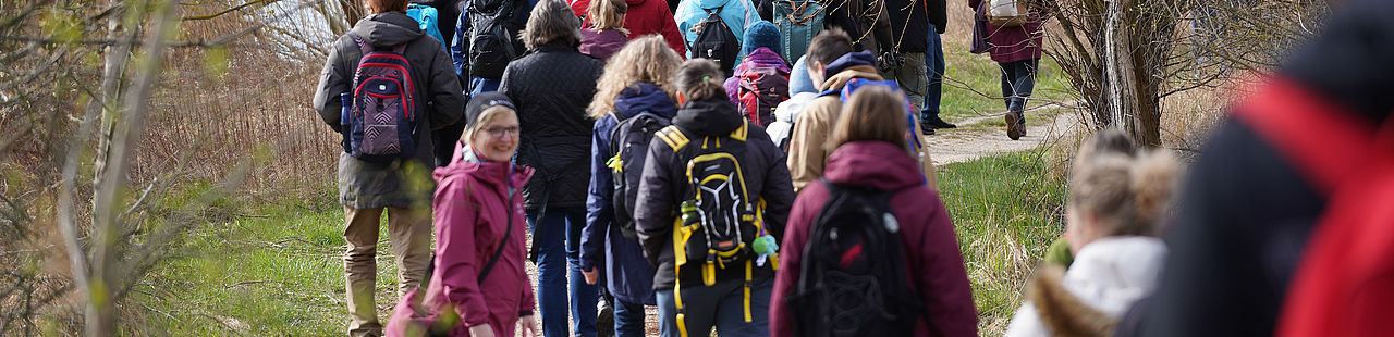 Teilnehmende beim Wandertag 2022 der TH Wildau