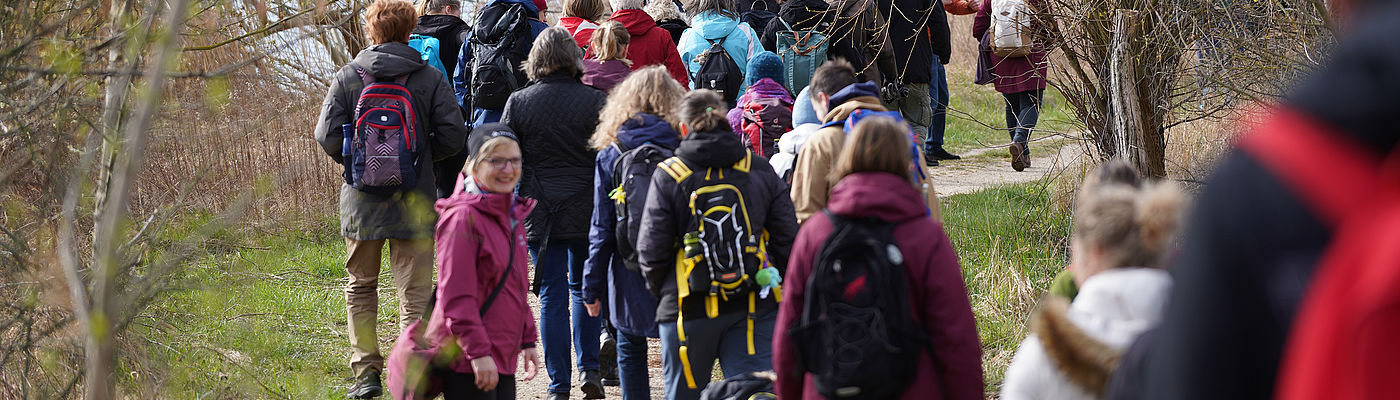 Teilnehmende beim Wandertag 2022 der TH Wildau