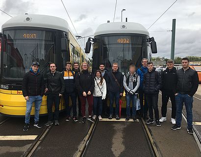 Zu Besuch bei der BVG-Tram im Betriebshof Berlin Lichtenberg