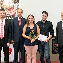 Spende der Mittelbrandenburgischen Sparkasse für die Kinderuniversität der TH Wildau