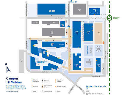 Campusplan TH Wildau