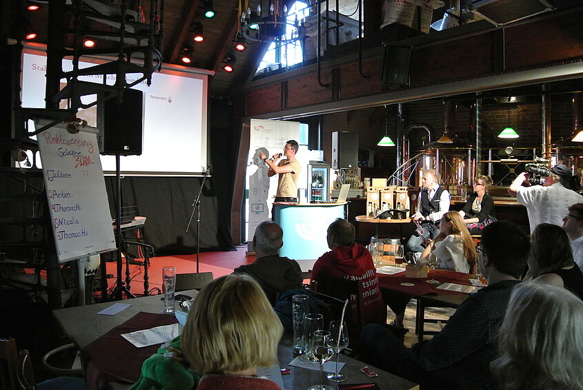 Brandenburger Science Slam Bild vom 1. Brandenburger Science Slam