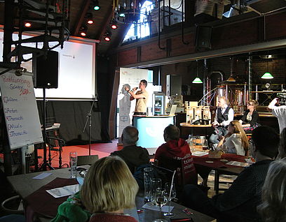 Bild vom 1. Brandenburger Science Slam