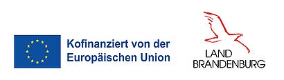 Förderlogos Europäische Union und Land Brandenburg