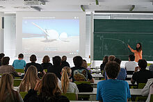 Fachtag Schülerinnen und Schüler im Seminarraum beim Fachtag der TH Wildau 2022